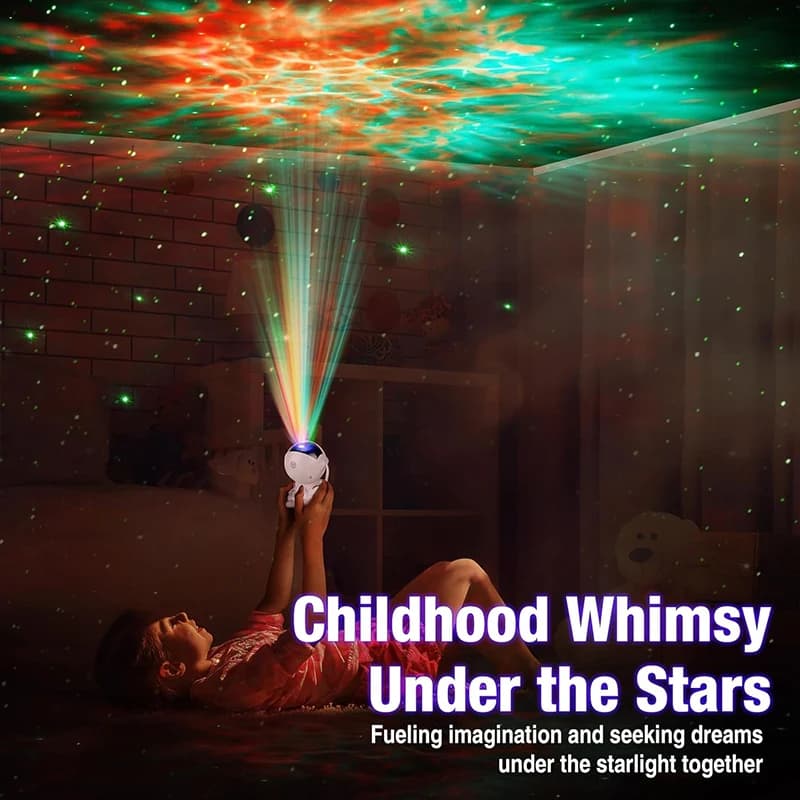 Lampka projektor gwiazd do sypialni🌟