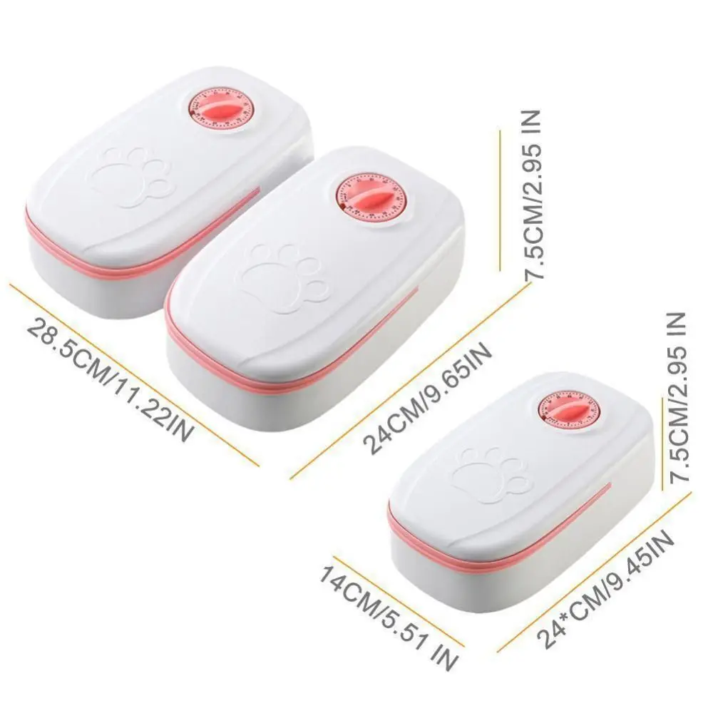 Automatyczny dozownik karmy na czas dla psa lub kota 🐾