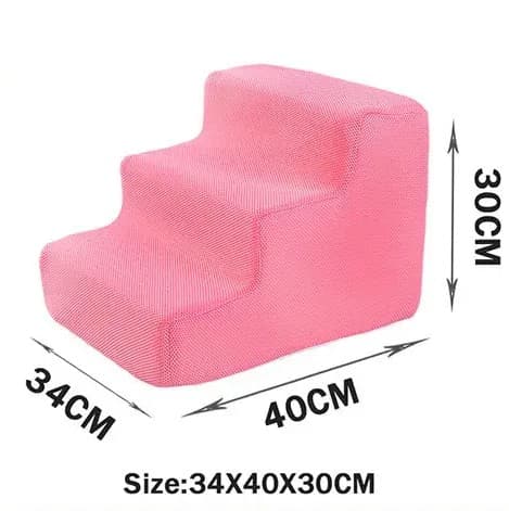 Schodki dla pupila łóżko-sofa pianka-gęsta pokrowiec-zmywalny 🐶