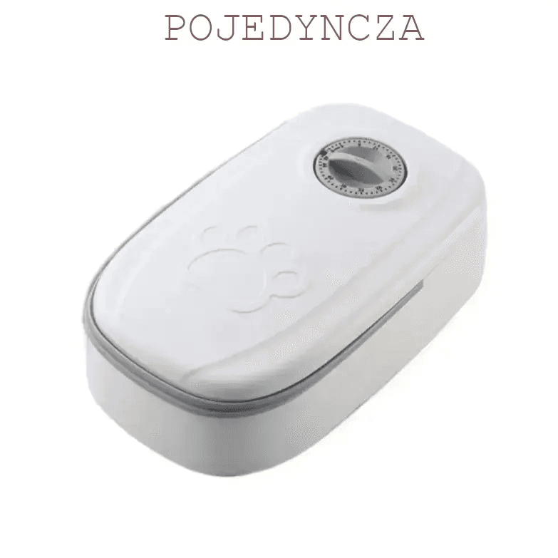 Automatyczny dozownik karmy na czas dla psa lub kota 🐾
