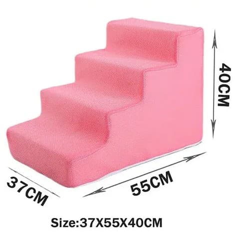 Schodki dla pupila łóżko-sofa pianka-gęsta pokrowiec-zmywalny 🐶