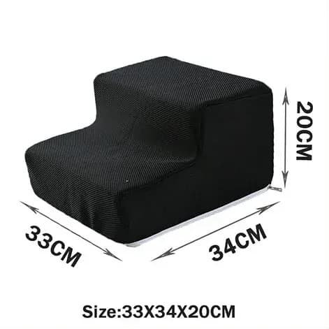 Schodki dla pupila łóżko-sofa pianka-gęsta pokrowiec-zmywalny 🐶