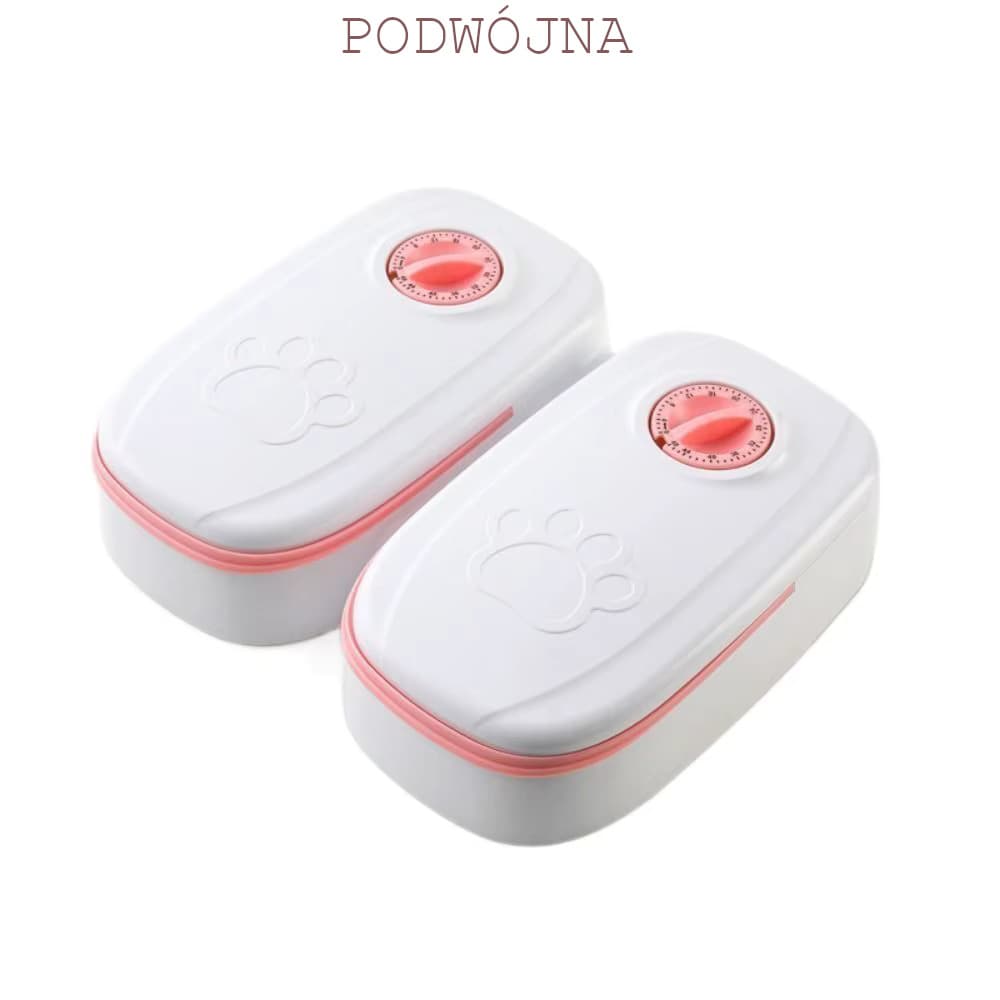 Automatyczny dozownik karmy na czas dla psa lub kota 🐾