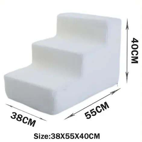 Schodki dla pupila łóżko-sofa pianka-gęsta pokrowiec-zmywalny 🐶