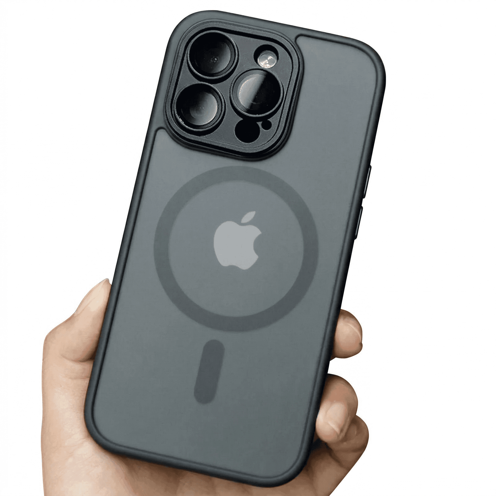 Magnetyczne matowe etui pancerne iPhone 🛡️