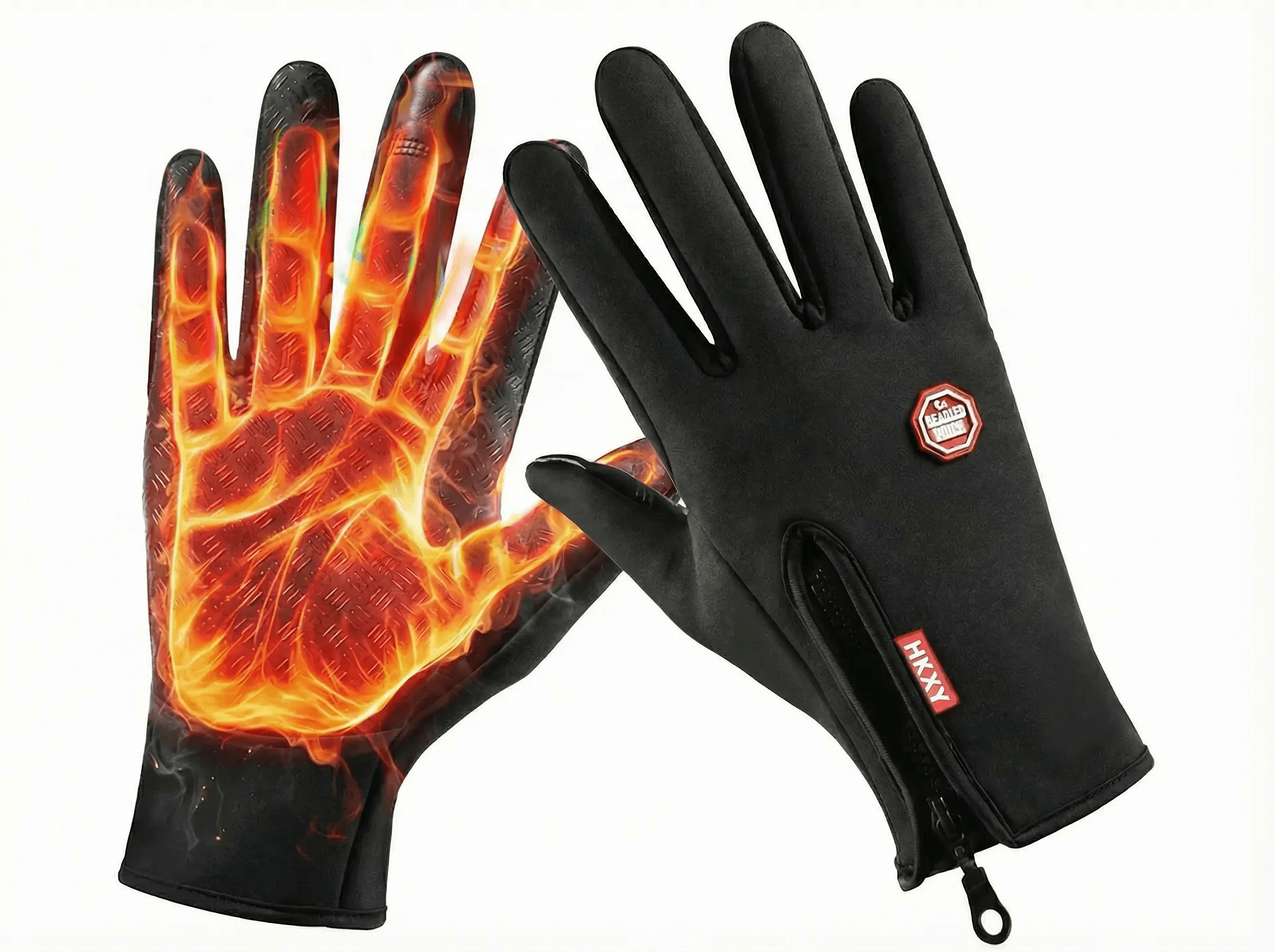 Ogrzewane rękawice USB unisex wodoodporne dotykowe 🔥